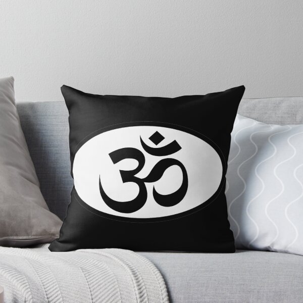 Item preview, Om Symbol Oval Sticker designed and sold by StillMeadow.