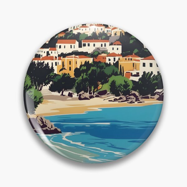 Item preview, Ampelokipoi Central Macedonia Greece Vintage Travel Retro Tourism designed and sold by TravelersGems.