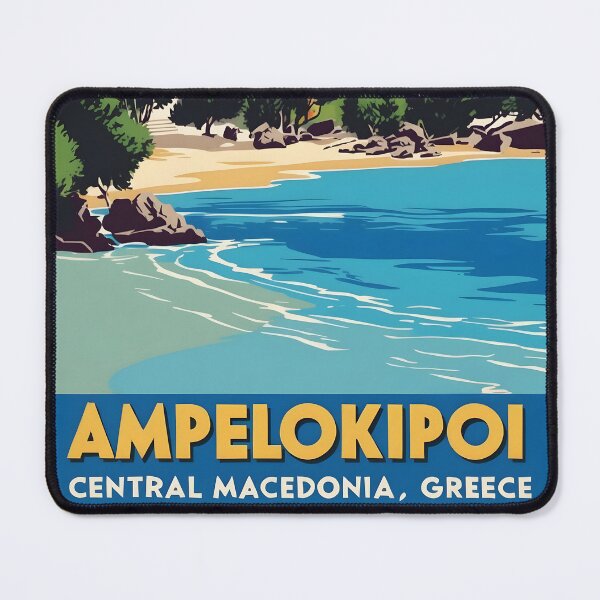 Item preview, Ampelokipoi Central Macedonia Greece Vintage Travel Retro Tourism designed and sold by TravelersGems.