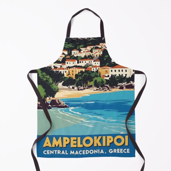 Item preview, Ampelokipoi Central Macedonia Greece Vintage Travel Retro Tourism designed and sold by TravelersGems.