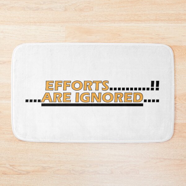 Item preview, efforts are ignored designed and sold by Positive Mindzet!.