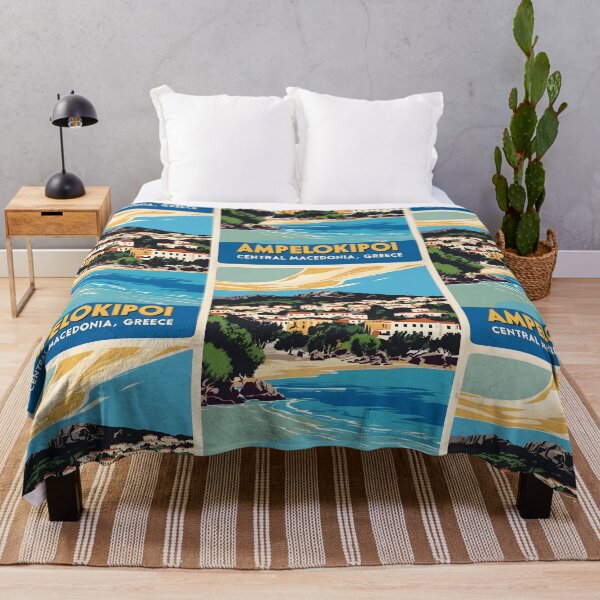 Item preview, Ampelokipoi Central Macedonia Greece Vintage Travel Retro Tourism designed and sold by TravelersGems.
