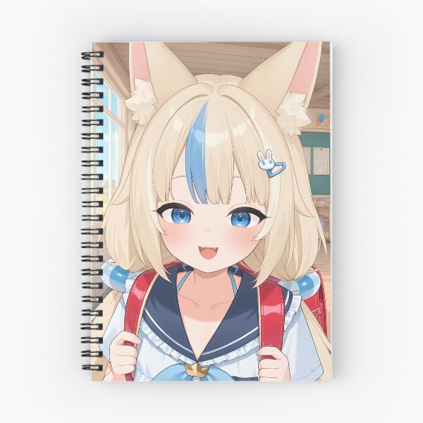 Item preview, Sameko Saba VTuber - School Morning Smile Art designed and sold by Eaterweal.