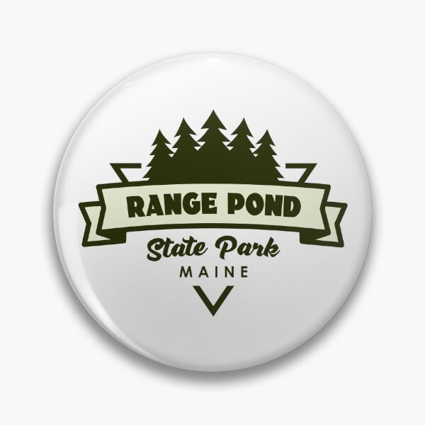 Item preview, Range Pond State Park Maine Trees And Ribbon designed and sold by bivenart.