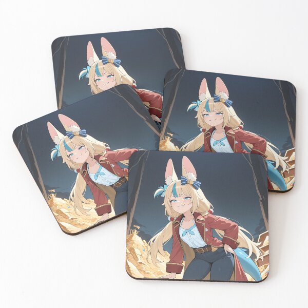 Item preview, Sameko Saba VTuber - Fantasy Treasure Quest Art designed and sold by Eaterweal.