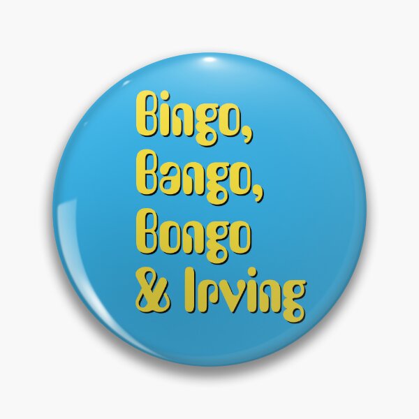Item preview, Bingo, Bango, Bongo, & Irving designed and sold by BANDOFSCRIBBLE Hollywood.
