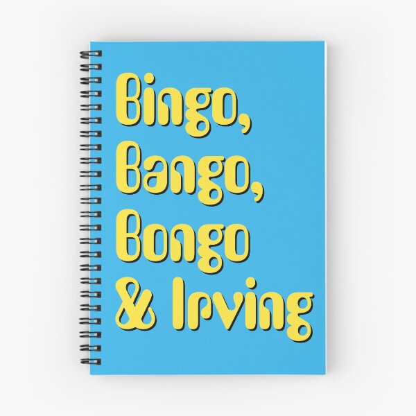 Item preview, Bingo, Bango, Bongo, & Irving designed and sold by BANDOFSCRIBBLE Hollywood.