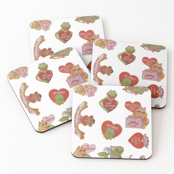 Item preview, muppet inspired vintage love day stickers designed and sold by muppetbecca.