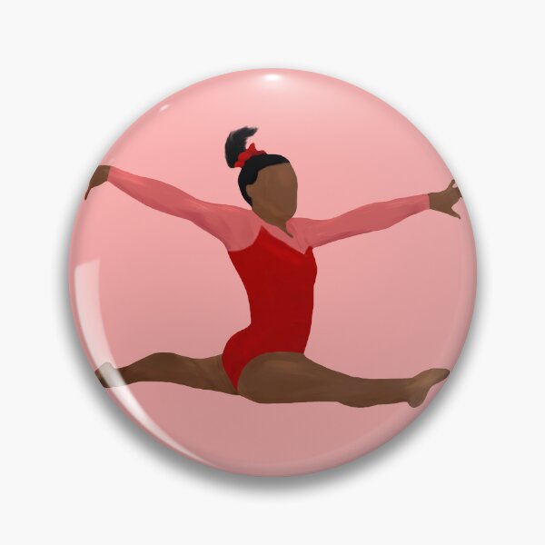 Item preview, Simone Biles - Red Leotard Gymnastics Art designed and sold by Cherries4.
