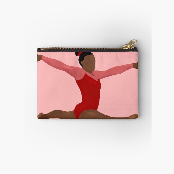 Artikelvorschau, Simone Biles - Roter Turnanzug, Gymnastikkunst entworfen und verkauft von Cherries4.