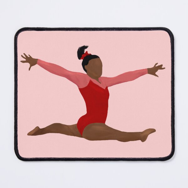 Item preview, Simone Biles - Red Leotard Gymnastics Art designed and sold by Cherries4.