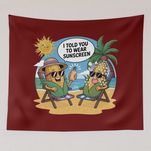 Item preview, Funny corn friends designed and sold by SidTastic .