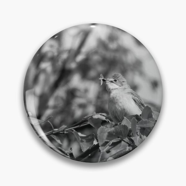 Item preview, Eat your greens too. Whitethroat bw designed and sold by Jouko Lehto Photography.