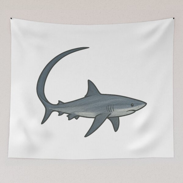 Item preview, Thresher Shark Longtail Ocean Art designed and sold by Vendeloc.