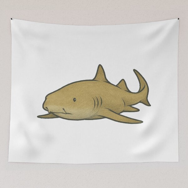 Item preview, Nurse Shark Calm Sea Life Art designed and sold by Vendeloc.