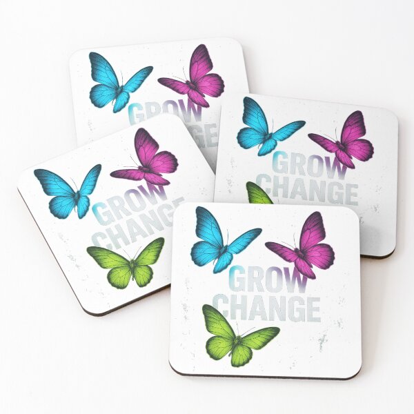 Item preview, GROW & CHANGE - Butterflies  designed and sold by CleverCulture.