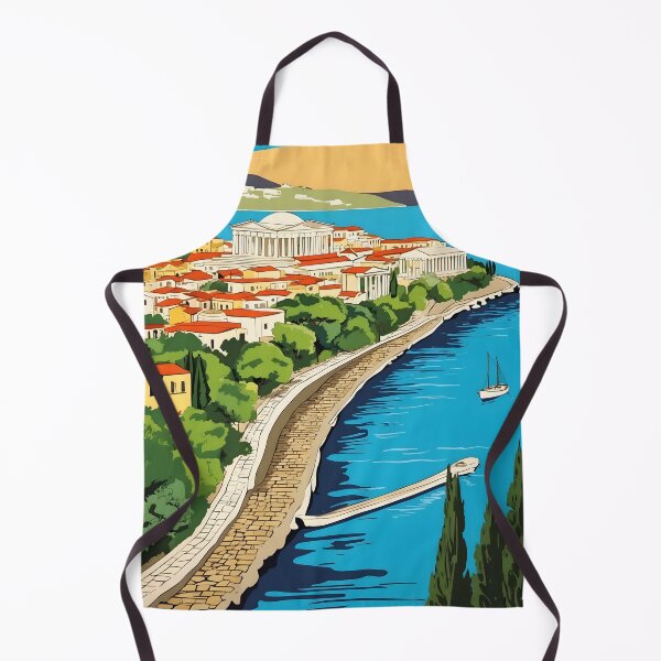 Item preview, Korydallos Thessaly Greece Vintage Travel Retro Tourism designed and sold by TravelersGems.