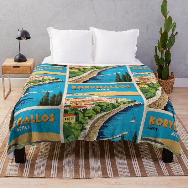 Item preview, Korydallos Thessaly Greece Vintage Travel Retro Tourism designed and sold by TravelersGems.