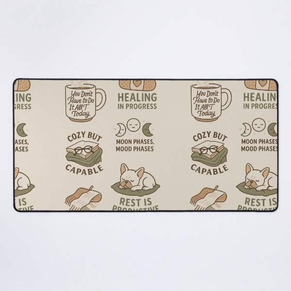 Item preview, Cozy Comeback - Motivational & Mental Wellness Sticker Pack designed and sold by MysticMagpie.