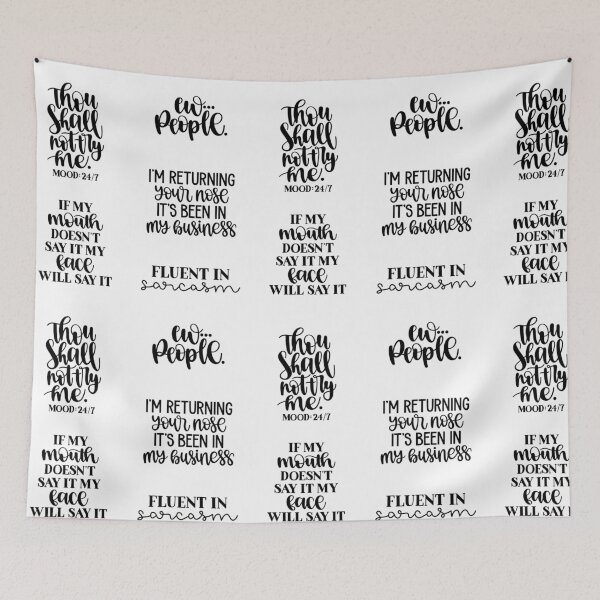Item preview, Sassy Sarcastic Quotes & Sayings Sticker Pack designed and sold by MysticMagpie.