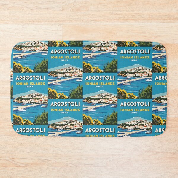 Item preview, Argostoli Ionian Islands Greece Vintage Travel Retro Tourism designed and sold by TravelersGems.