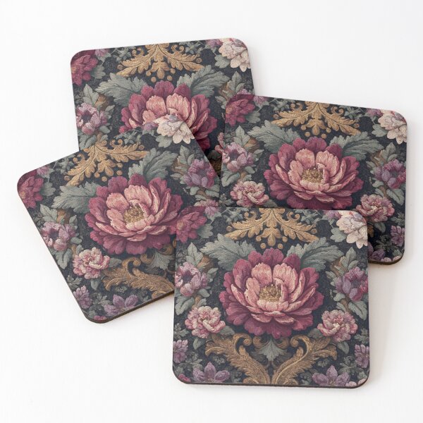 Item preview, Decoupage Vintage Carpet Damask Flowers Mystical 1900 Victorian designed and sold by GrinGalore.