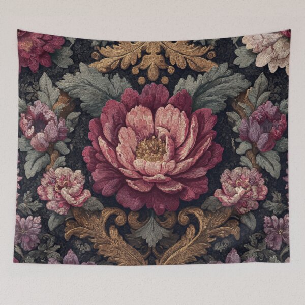 Item preview, Decoupage Vintage Carpet Damask Flowers Mystical 1900 Victorian designed and sold by GrinGalore.