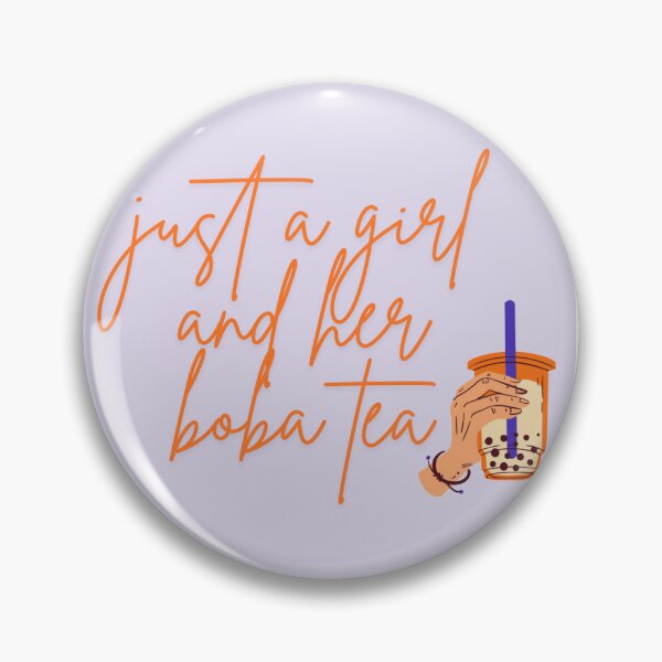 Item preview, Just A Girl and Her Boba Tea designed and sold by recreates.