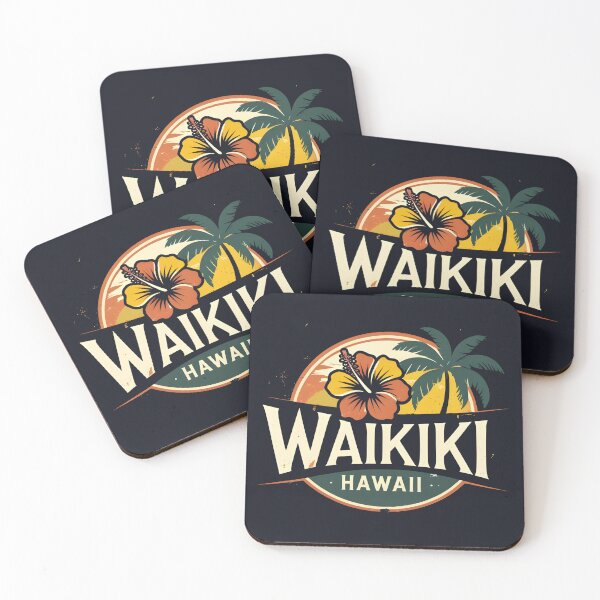 Artikelvorschau, Waikiki - Hawaii entworfen und verkauft von GoodOldVintage.