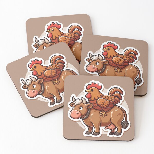 Item preview, Brown Chicken Brown Cow designed and sold by CtrlAltGalaxy.
