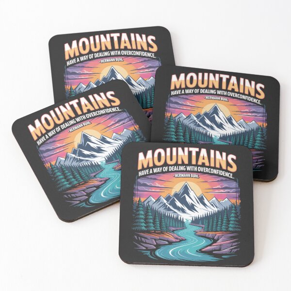 Item preview, Mountains Overconfidence designed and sold by NicolasGlowArt.