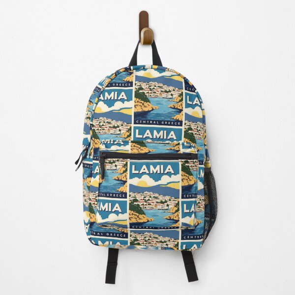 Item preview, Lamia Central Greece Vintage Travel Retro Tourism designed and sold by TravelersGems.