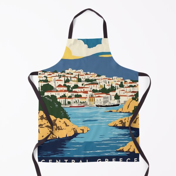Item preview, Lamia Central Greece Vintage Travel Retro Tourism designed and sold by TravelersGems.