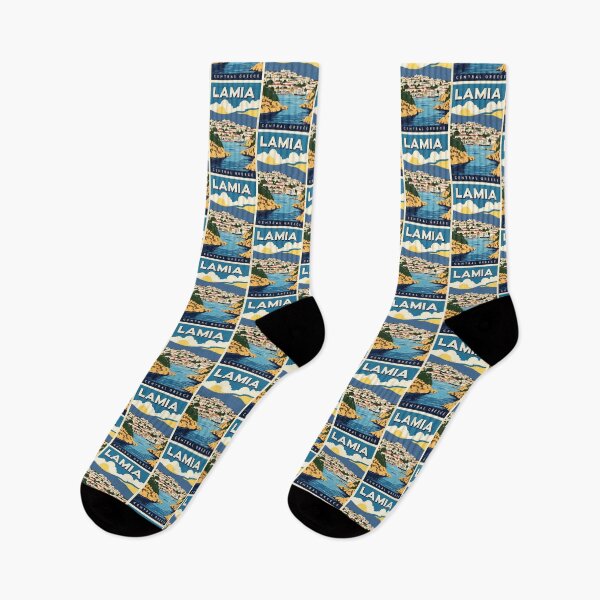 Item preview, Lamia Central Greece Vintage Travel Retro Tourism designed and sold by TravelersGems.