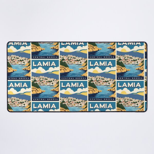 Item preview, Lamia Central Greece Vintage Travel Retro Tourism designed and sold by TravelersGems.