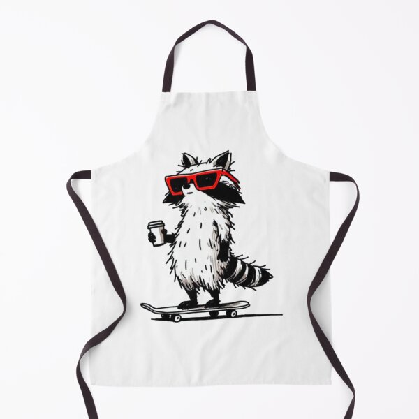 Item preview, Radical Raccoon on a Skateboard designed and sold by Ronny-Owiso.