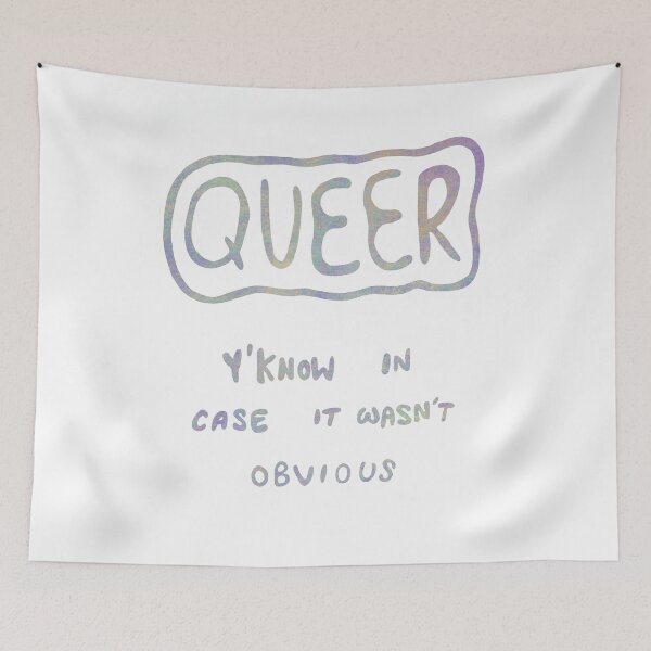 Item preview, Queer y’know in case it wasn’t obvious designed and sold by TheVillageGay.