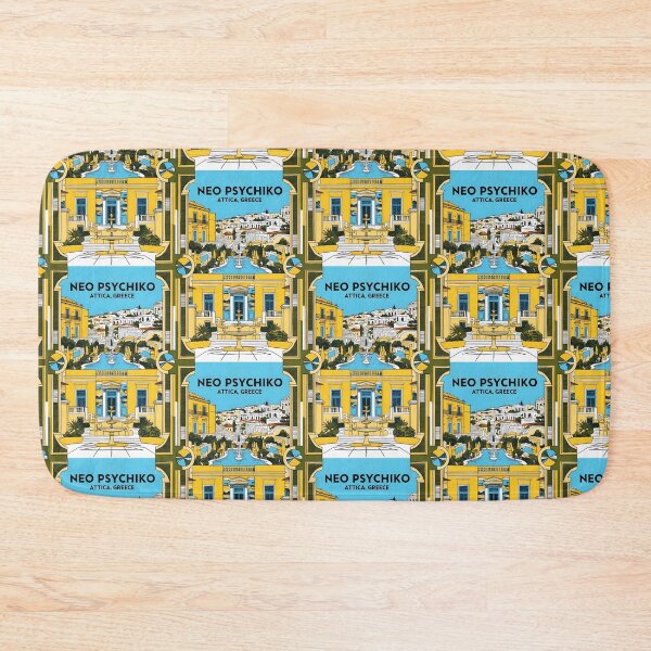 Item preview, Neo Psychiko Attica Greece Vintage Travel Retro Tourism designed and sold by TravelersGems.