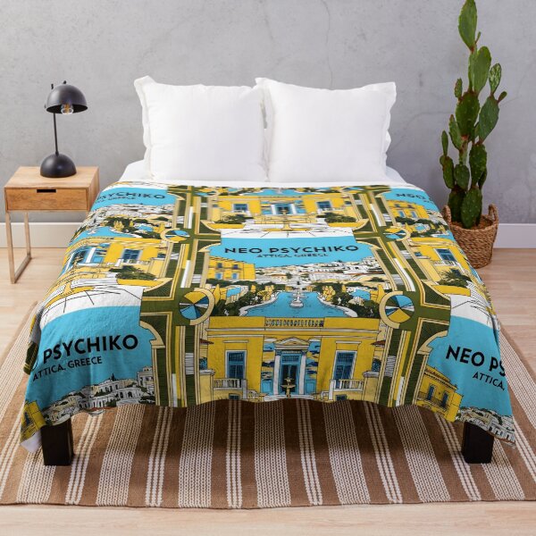 Item preview, Neo Psychiko Attica Greece Vintage Travel Retro Tourism designed and sold by TravelersGems.