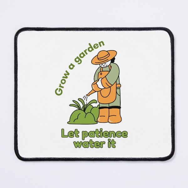 Item preview, Grow a Garden, let patience water it | Stoicism Philosophy, Daily Stoic Life designed and sold by LexaArtworks.