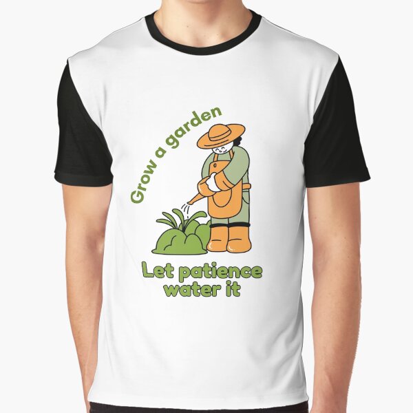 Item preview, Grow a Garden, let patience water it | Stoicism Philosophy, Daily Stoic Life designed and sold by LexaArtworks.