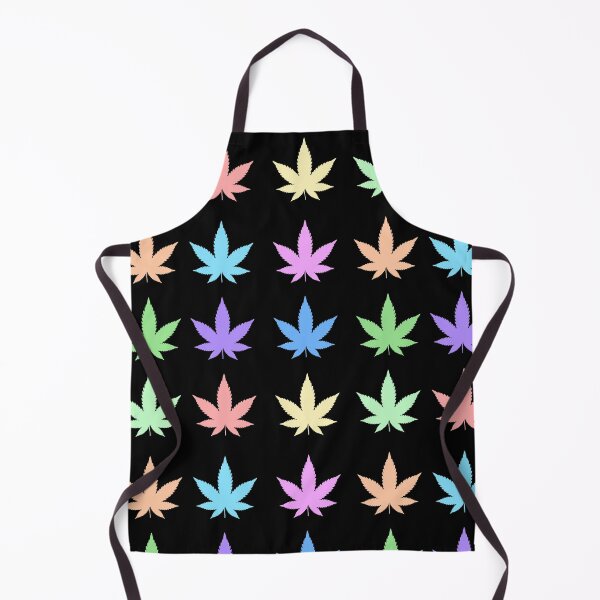 Item preview, Marijuana Cannabis Leaf Sticker Pack - Pastels on Black designed and sold by MysticMagpie.