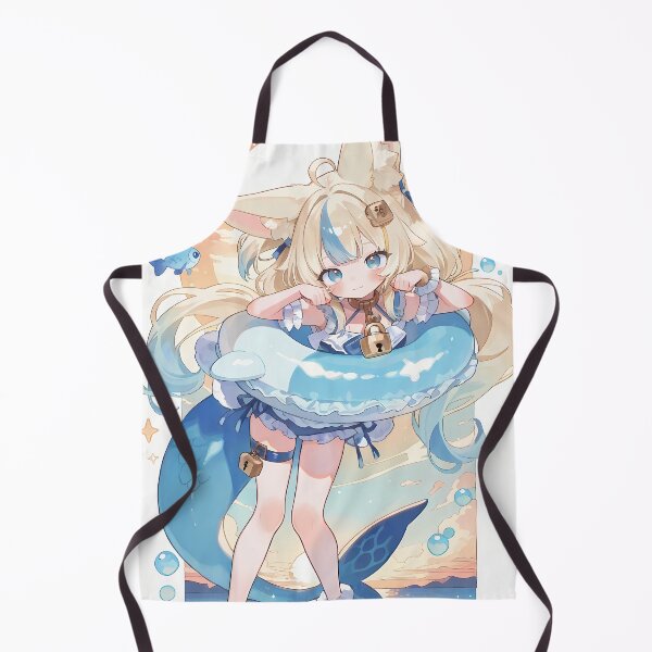 Item preview, Sameko Saba Ocean Vibes - Virtual Mermaid Girl Fan Art designed and sold by Eaterweal.