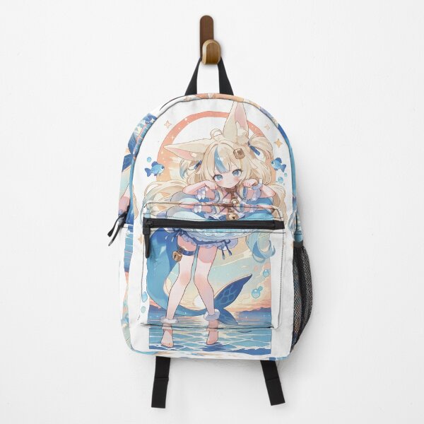 Item preview, Sameko Saba Ocean Vibes - Virtual Mermaid Girl Fan Art designed and sold by Eaterweal.