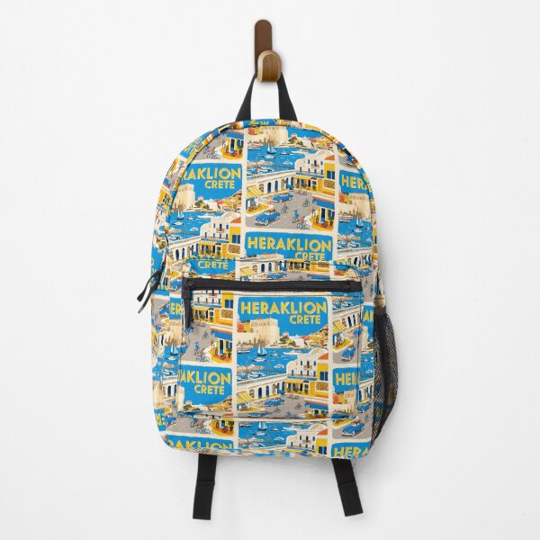 Item preview, Heraklion Crete Greece Vintage Travel Retro Tourism designed and sold by TravelersGems.