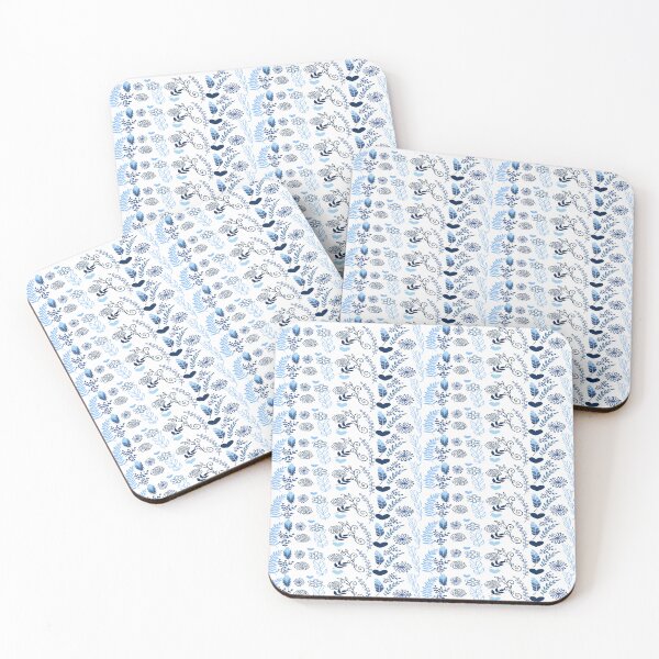 Item preview, Bluer than Blue Collection - DAINTY & FLORAL Tapestry   designed and sold by Dailywalker22.