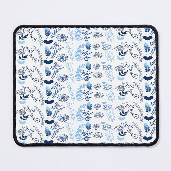 Item preview, Bluer than Blue Collection - DAINTY & FLORAL Tapestry   designed and sold by Dailywalker22.