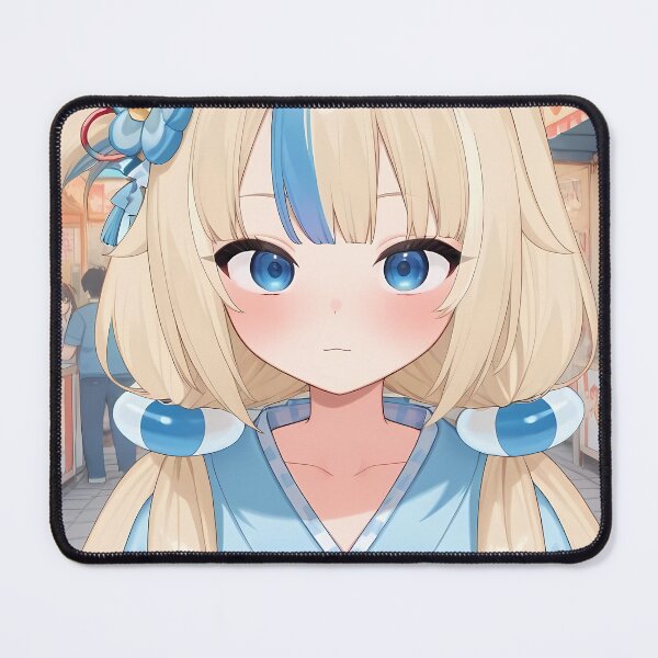 Item preview, Sameko Saba - Cute Vtuber in Festival Yukata designed and sold by Eaterweal.