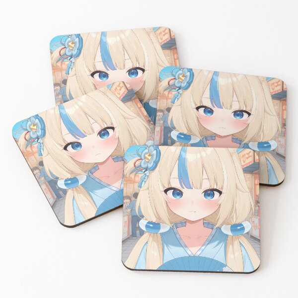 Item preview, Sameko Saba - Cute Vtuber in Festival Yukata designed and sold by Eaterweal.