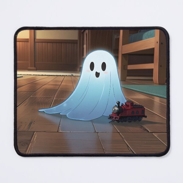 Item preview, Chibi Ghost Toy Train Playful Spirit designed and sold by Ledsor.